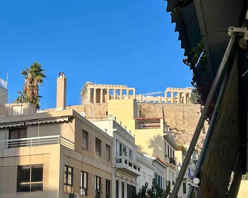 Spacious 2Bds Apt With Acropolis View In Center Atina Dış mekan fotoğraf