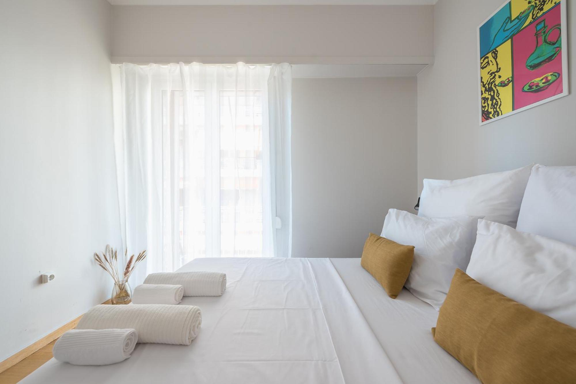 Spacious 2Bds Apt With Acropolis View In Center Atina Dış mekan fotoğraf
