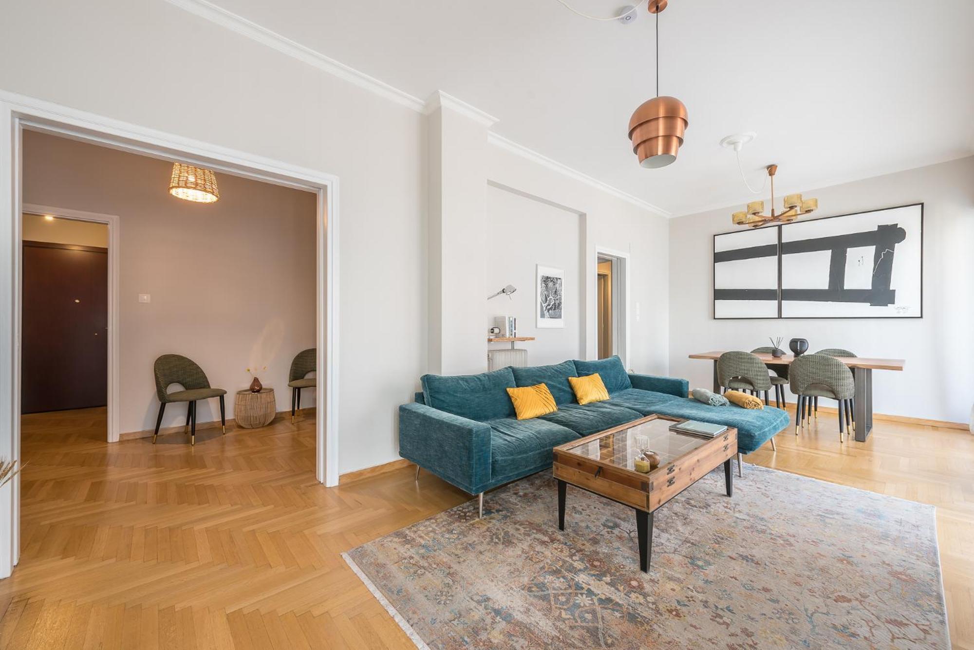 Spacious 2Bds Apt With Acropolis View In Center Atina Dış mekan fotoğraf