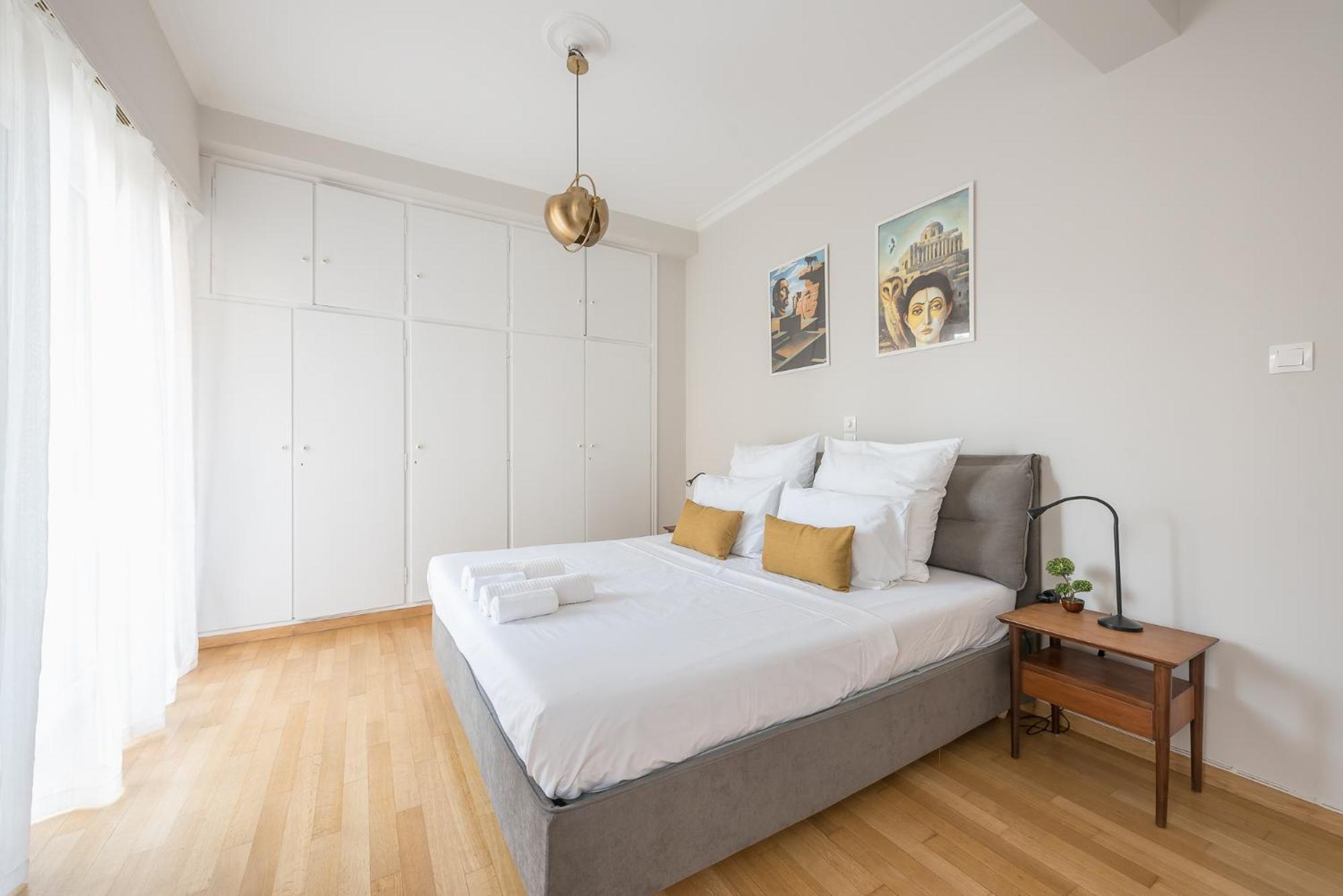Spacious 2Bds Apt With Acropolis View In Center Atina Dış mekan fotoğraf
